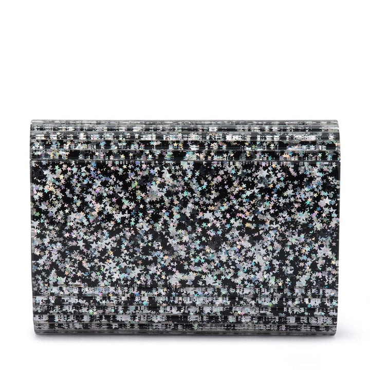 STACER Acrylic Foldover Clutch - Olga Berg